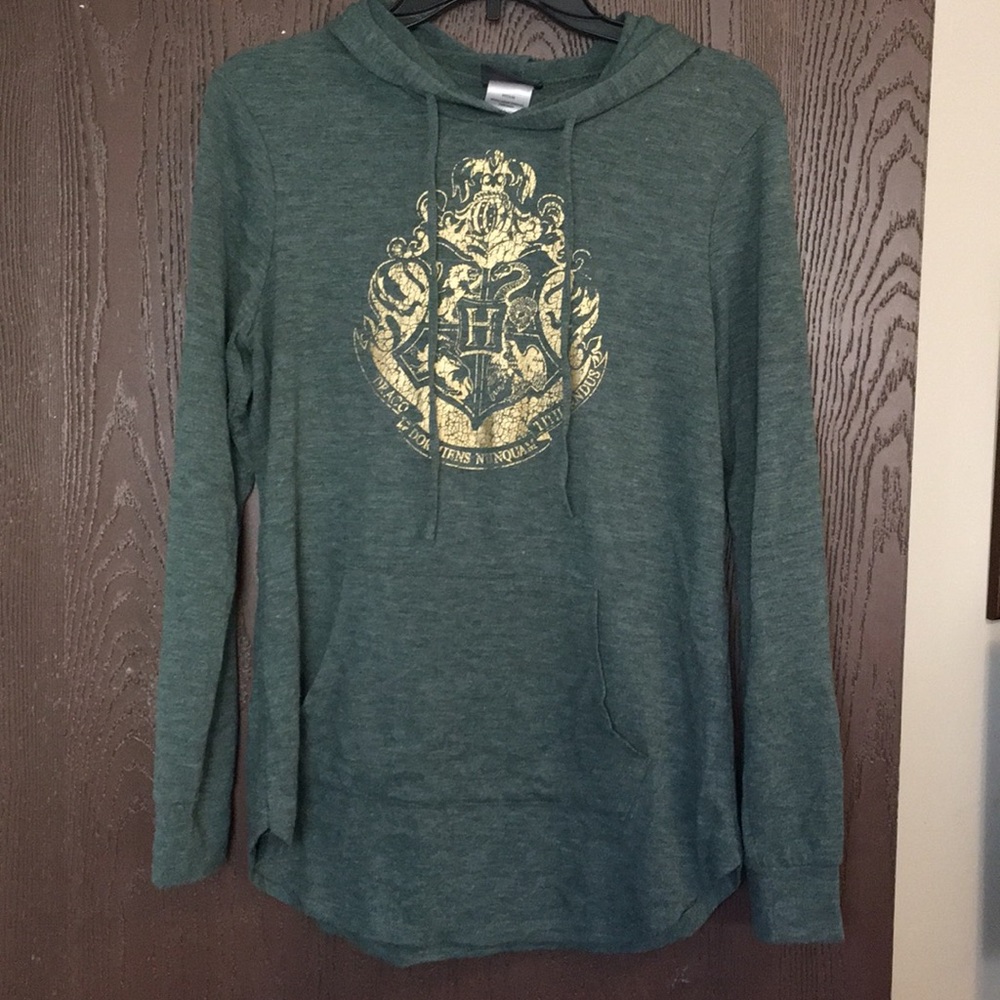 Green Hogwarts Hoodie